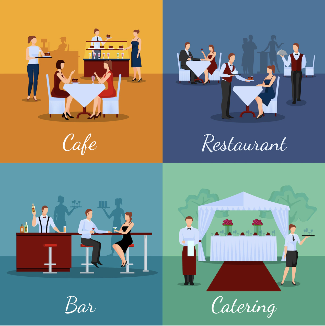 which restaurant types can kitchen aids help?